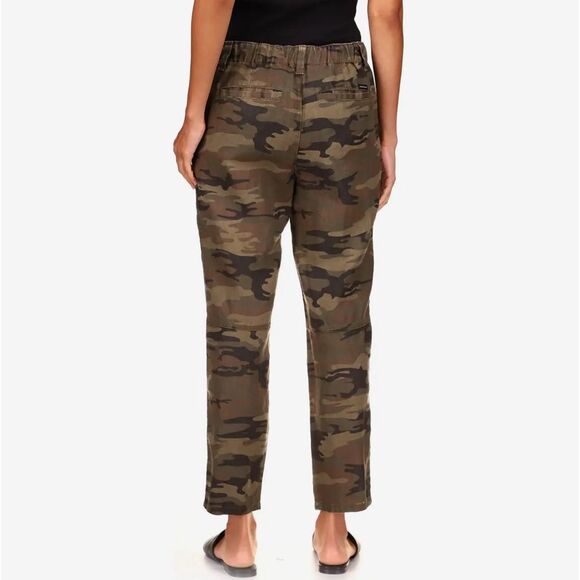 Sanctuary Everyday Linen Pants Camo Size 31 - Picture 3 of 11